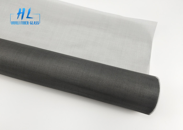 Heat Resistance Fiberglass Window Screen Mesh Anti Fly With Grey Color