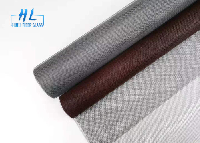 Waterproof Brown Color Fiberglass Insect Screen Mesh Against Mosquitoes