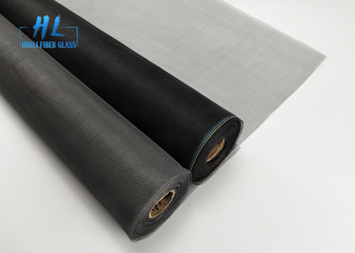 UV Resistant Plain Weave Fiberglass Fly Screen in Custom Lengths and 1.5m Hook Close Way