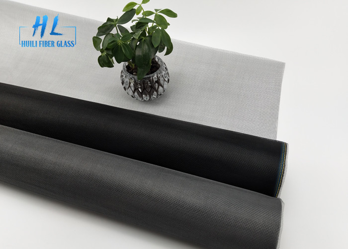 Black Color 20*20 Mesh Size 130G Fitted Fly Screens For Doors