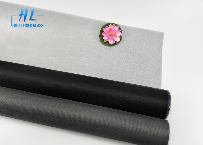 20*22 Mesh Size Fiberglass Fly Screen Insect Mesh PVC Coated Surface Treatment