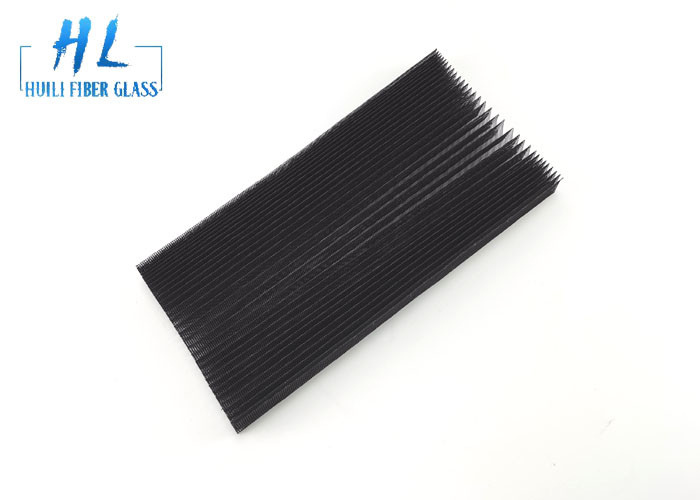 Black 18*14 Fiberglass Screen Mesh 200m / Roll 0.22mm 0.19mm Yarn Diameter