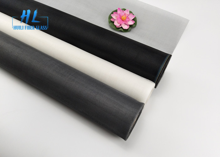 Grey And White Color Fiberglass Fly Screen 18*15 Mesh Anti - Insect