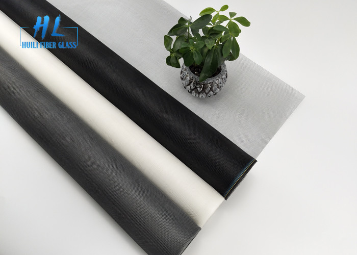 Grey And White Color Fiberglass Fly Screen 18*15 Mesh Anti - Insect