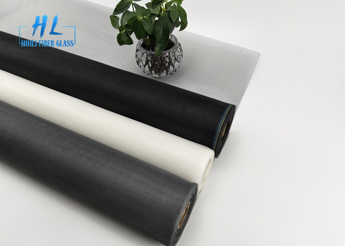 Max Wide 3.0m Fiberglass Mesh Fabric 18*16 Mesh 0.011 Inches Waterproof Dustproof Black Gray White