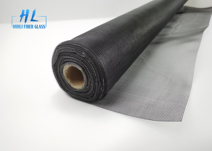 20*20 Black Color Mesh Mosquito Screen Fire Retardant No See Ums