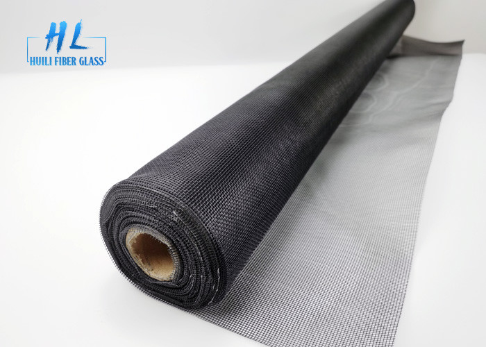 20*20 Black Color Mesh Mosquito Screen Fire Retardant No See Ums