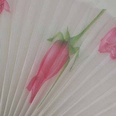 Effective Insect Barrier Pleated Sliding Net with 16mm Folding Height