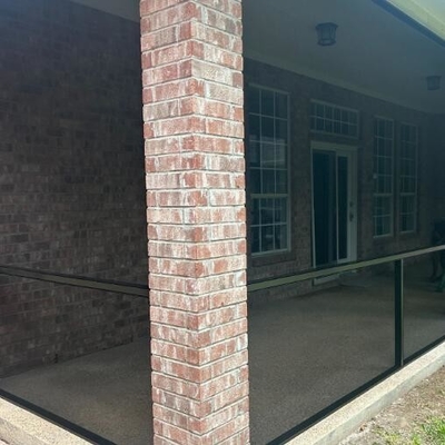 PVC Fiberglass Pool Patio Screen For Outdoor