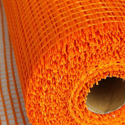 300N Tensile Strength Square Fiberglass Mesh 4*4mm Aperture 50m Roll Length for Wall Materials