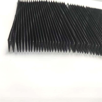 Black Retractable Polyester Pleated Mesh Plisse Insect Screen Folding Net For Window And Door