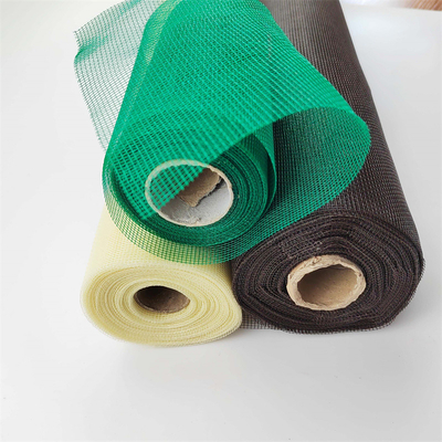 Plain Weave Lightweight Fiberglass Insect Screen Mesh Economical High Light Transmission