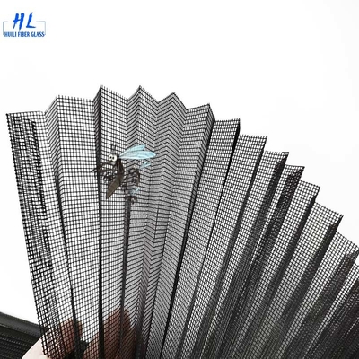 Customized Cuttable Pleated Mesh Screen Window Door Decoration