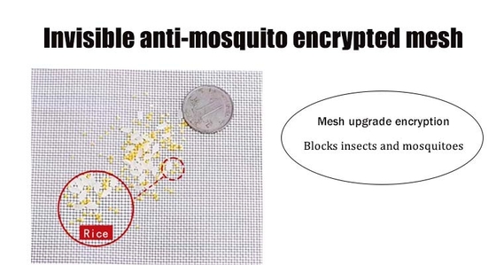 Privacy Protecting Black Fiberglass Mosquito Mesh With Plain Weave Affordable Option