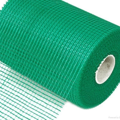 1m Wide White Coated Fiberglass Mesh Alkali Resistant Alkaline Resistant