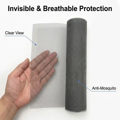 Alkali Free Door Window Screens Ideal Choice For Insect Protection Suitable For Commercial Residential Applications