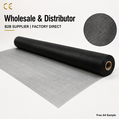 Length per Roll 100m Fiberglass Insect Screen Offering High Durability and UV Resistance Designed for Industrial Commercial