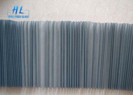 18mm Folding Height 20x20 Mesh UV Resistance Pleated Insect Screen for Windows and Doors