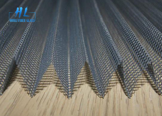 Anti Insects Plisse Polyester PP PE Insect Screen Customized Lengths for Windows and Doors