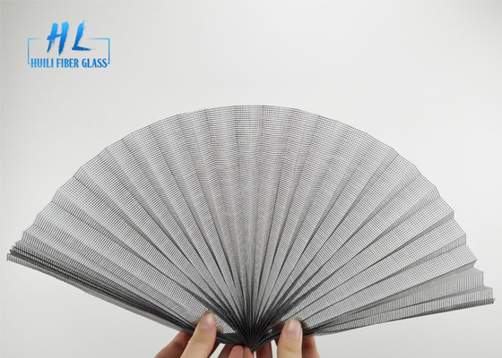 Anti - Mosquito Plisse Insect Screen Retractable Polyester Material Light Weight