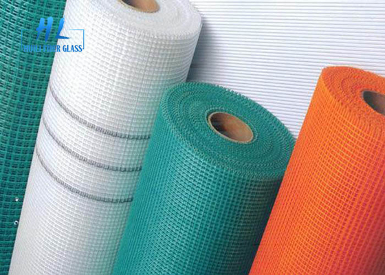 145g 160g Adhesive Fiberglass Mesh Tape C - Glass Yarn Type Acid - Resistant