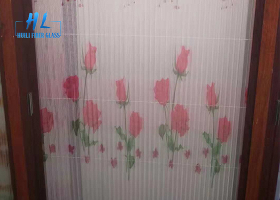 Grey Color Plisse Insect Screen With Good Air Ventilation Rust / Fire Resistant