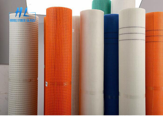 Orange Fiberglass Mesh Joint Tape Alkali Resistant For Plastering And Rendering