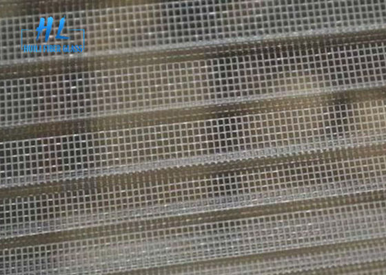 Grey Retractable Insect Screen , Window / Door Use Concertina Fly Screens