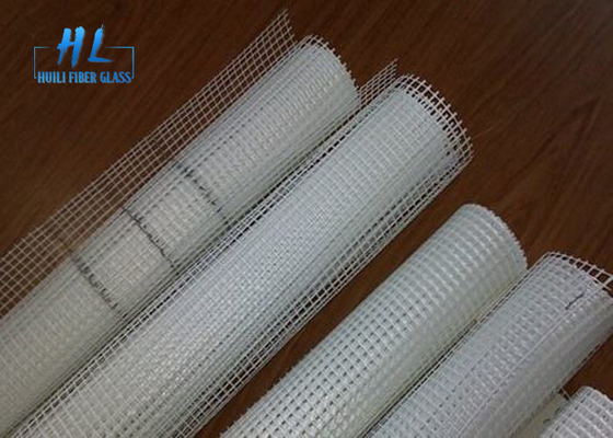 Colorful Glass Fiber Netting / Fiberglass Mesh for 200m Length Rolls C Glass 5*5mm Square Holes