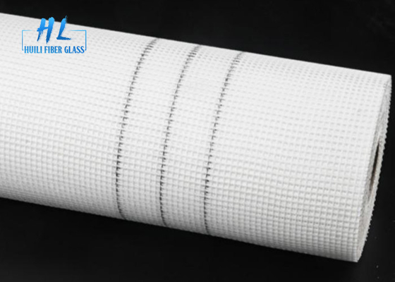 145g 160g 4*4 Orange Color Fiberglass Mesh For Building Materials