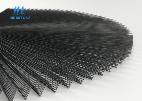 2.2M * 25M Pleated Mesh Folding Window Screen For Sliding Window In Grey