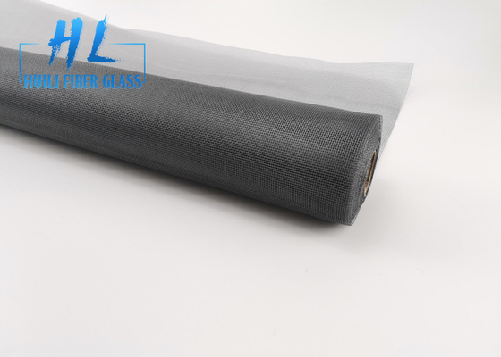 36 Inch Fiberglass Mosquito Net , Plain Weave Fiberglass Fly Screen Grey Color