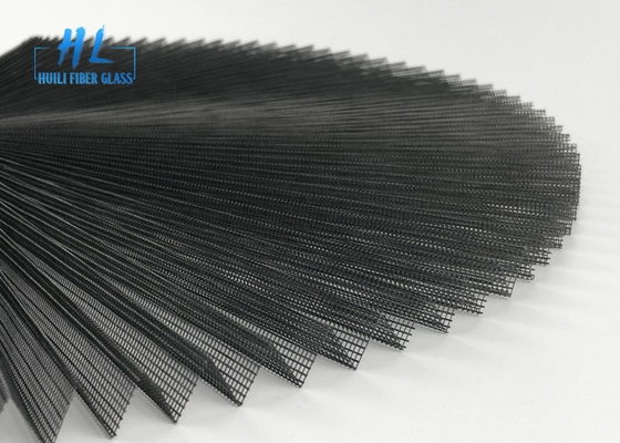 Grey 15mm Pleated Plisse Insect Screen Height 2.5m * 25m Wide Polyester Material