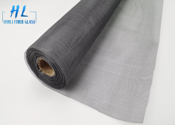 Gray 17*15 110g Fiberglass Screen Roll Anti - Mosquito Plain Weave