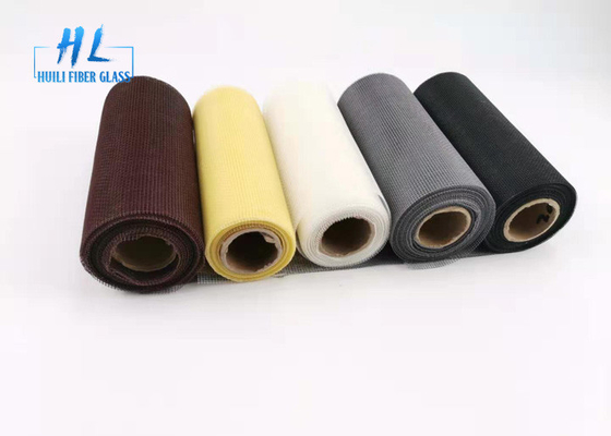 Environmental 17*14 105gsm Fiberglass Insect Mesh Black Color