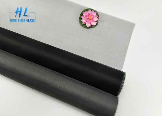 Fireproof Dustproof Fiberglass Mosquito Mesh with White Hook Close Way