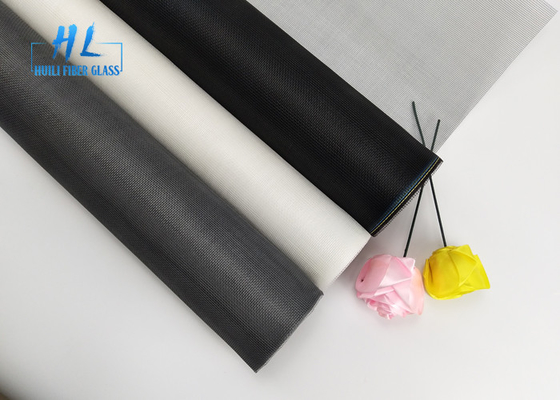 Flame Resistant Fiberglass Mosquito Mesh , Fiberglass Netting White Color Anti Fly