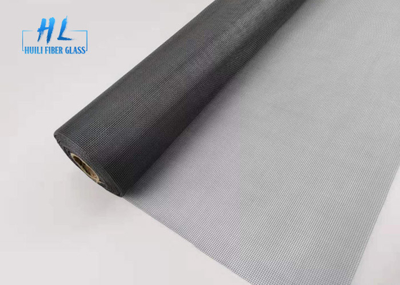 White Black Color 50m Roll Fiberglass Insect Screen Mesh For Windows