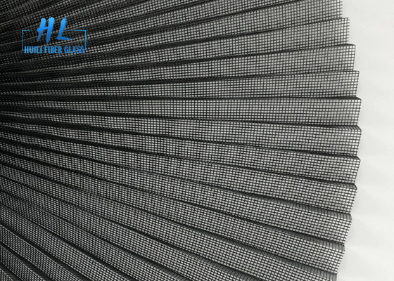 Pleated Mesh 16mm Plisse Fiberglass Replacement Screen Grey 2.5m*30m PP