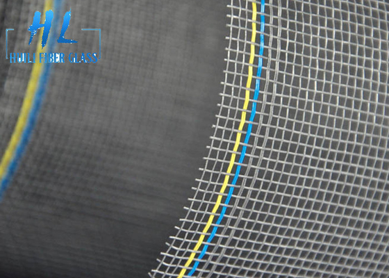 Colorful Fiberglass Mosquito Screen Plain Weave Tape with Max 3.0m Wide and 0.25mm Yarn Diameter