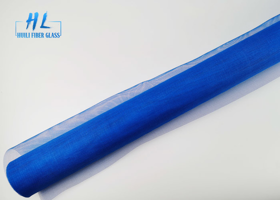 Fire Resistant Fiberglass and PVC Coated Mosquito Mesh with Square Holes